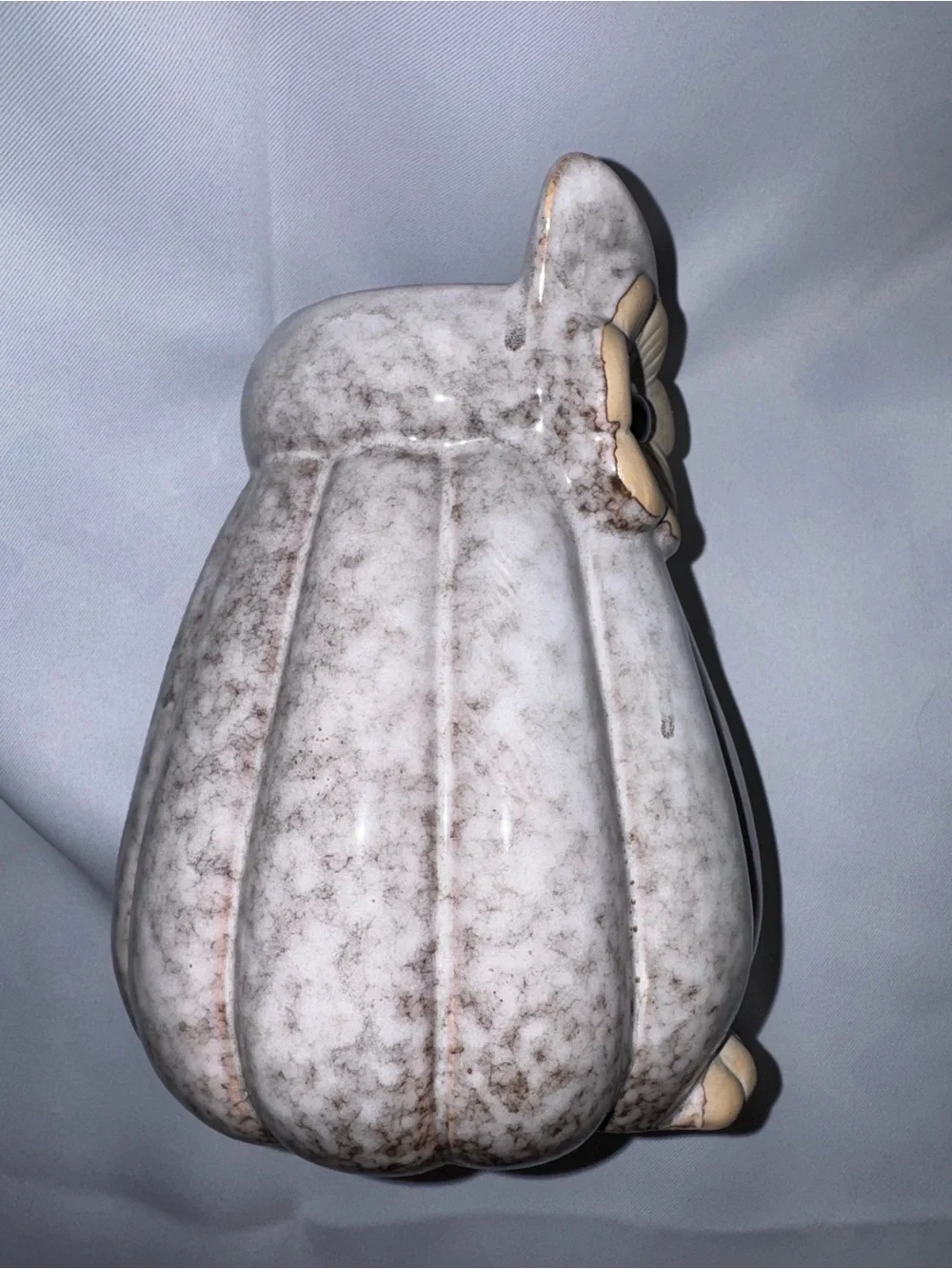 Ceramic Owl Planter in Cream